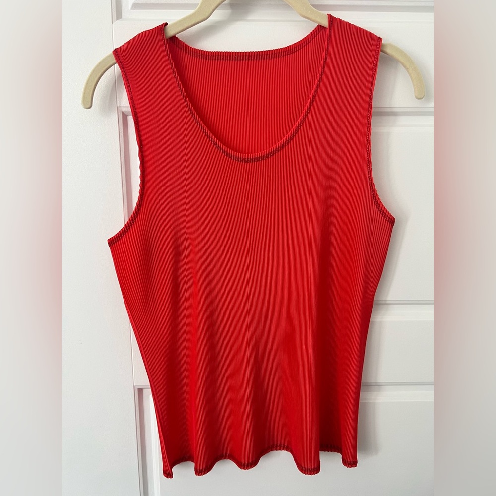 Pleats Please Issey Miyake Tank